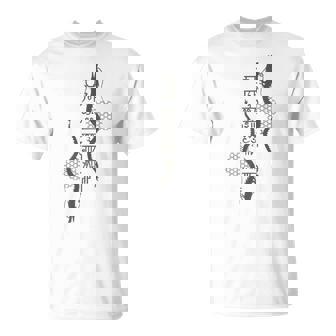 龍体文字 とほかみえみため とほかみゑひため かごめ 上り龍下り龍 陰陽 龍神 フトマニ図 神代文字 開運 言霊 お守り Tシャツ - Kawaiitshirt