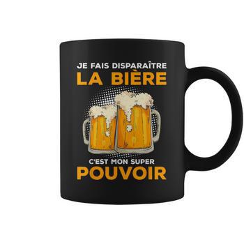T-shirt Humour "Mon Super-pouvoir ? Faire Disparaître Les Bières" - Débardeur Designimi - Cadeau Bière Apéro BBQ