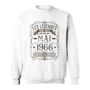 Sweat à Capuche Anniversaire 59 Ans – Édition Limitée 1966, Cadeau Idéal Homme Ou Femme Vintage