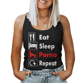 Eat Sleep Rave Repeat T-shirt pour femme Blanc, blanc, M