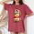 Coffee Is Life 愉快なコーヒー好きのギフト レディースオーバーサイズコンフォートTシャツ Crimson Coffee Is Life 愉快なコーヒー好きのギフト レディースオーバーサイズコンフォートTシャツ Crimson