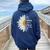 Christian Inspirational Christ Whotrengthens Me レディース オーバーサイズ パーカー バックプリント 森 Christian Inspirational Christ Whotrengthens Me レディース オーバーサイズ パーカー バックプリント 森