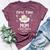 First Time Mom Est 2025 Cute Mother's Father's Day Bella Canvas T-shirt Heather Maroon
