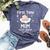 First Time Mom Est 2025 Cute Mother's Father's Day Bella Canvas T-shirt Heather Forest