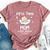 First Time Mom Est 2025 Cute Mother's Father's Day Bella Canvas T-shirt Heather Dark Grey