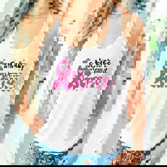 Femme Octobre Rose Sensibilisation Cancer Du Sein Je Porte Du Rose Debardeur Soutien Ruban Rose Pour La Cause