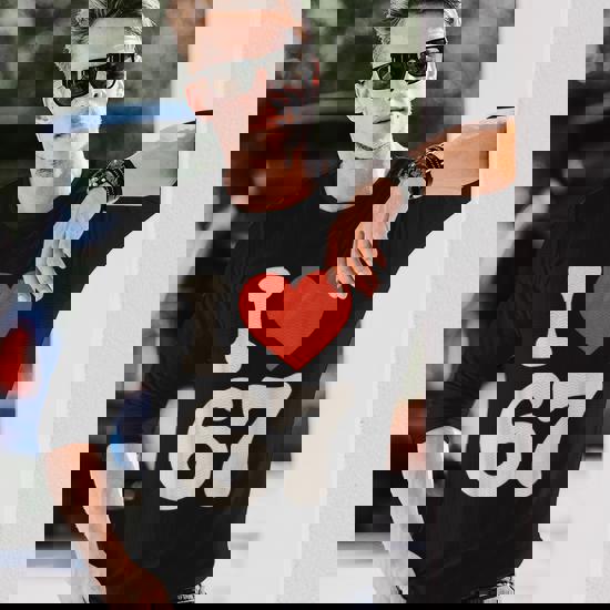 Classic 67 Meme I Love Six Seven Long Sleeve T-Shirt - Monsterry