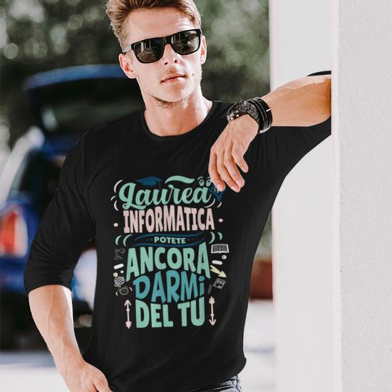 Mr. Gadgets T-Shirt Maglietta Laureata - con Scritta e Grafica