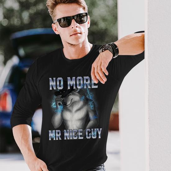 thumbnail image 2 of No More Mr Nice Guy Funny Alpha Wolf Meme Unhinged Brainrot Tank Top - Father Figure Clothing 2 of 11