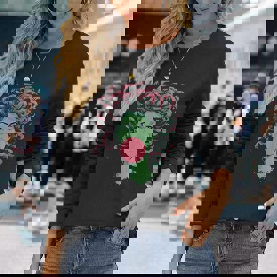 Medusa Bubblegum Mythological Snake Hair Goddess Long Sleeve