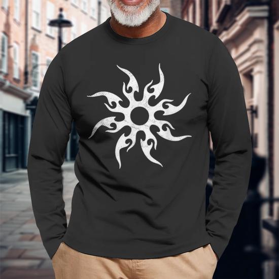 Sweat à Capuche Two Time Forsaken - Design Tribal Soleil - Pour Adolescents, Hommes, Femmes - Cadeau Fan Two Time - Coupe Classique 241 G