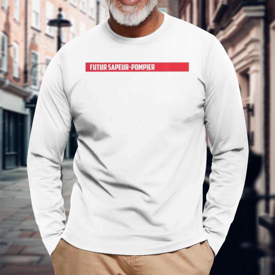 T-Shirt Enfant Futur Pompier - Cadeau Idéal Pour Les Fans De Camions De Pompiers Garçons Et Filles