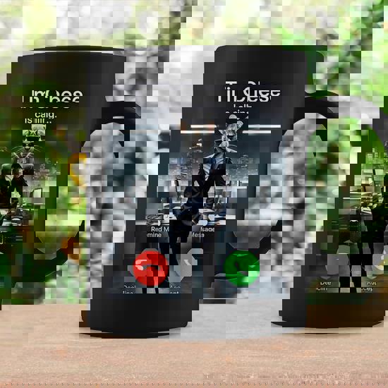 Tim Cheese Is Calling Coffee Mug - Seseable