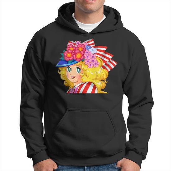 Sweat à Capuche Candy Et Raton Laveur – Design Manga Rétro Années 80/90 | Style Vintage Japonais, Streetwear Unisexe