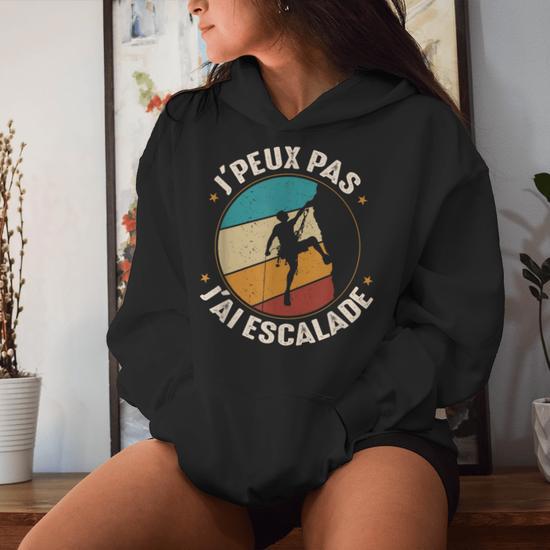 Débardeur Humoristique 'J'peux Pas J'ai Escalade' - Cadeau Drôle Pour Grimpeur Homme/Femme