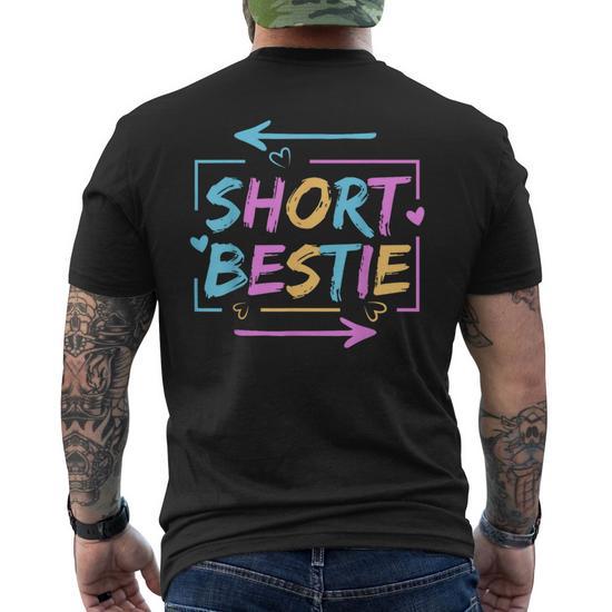 Best Friends Matching Tall Short Bestie Besties Matching Bff Men's
