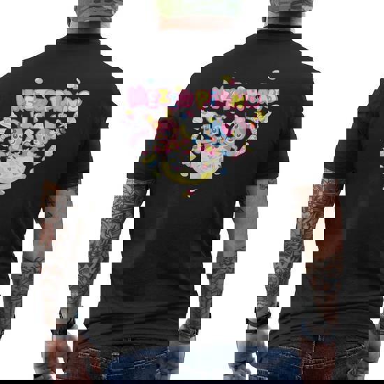 Mezzo Piano Kawaicore Cutecore Japanese Fashion Men's T-shirt Back