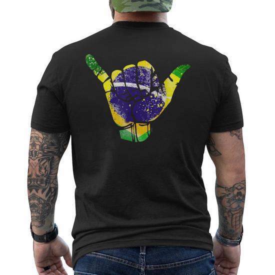 T-shirt Brésilien Jiu-Jitsu Shaka – Unisexe – Retro Laundry – Neuf