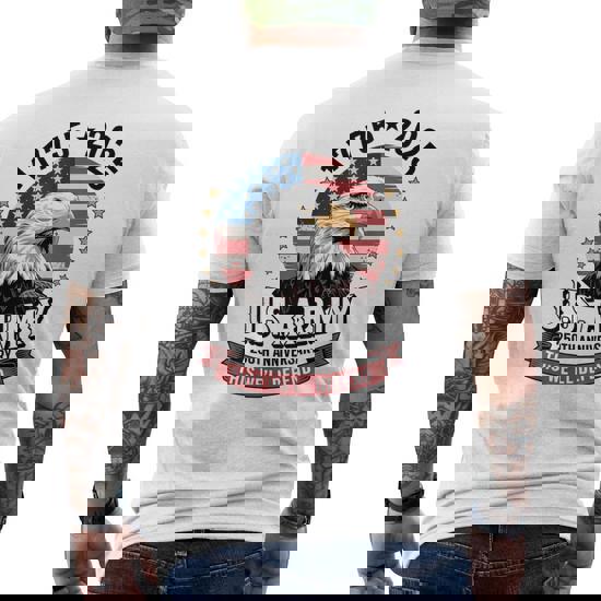 United States Army 1775-2025 250Th Anniversary We Defend Men's T-shirt Back Print