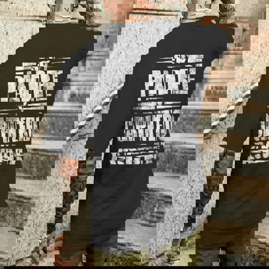 Camiseta Sin Mangas Para Hombre - Regalo Padre Carpintero, Frase Divertida 'Soy Padre Y Carpintero Ya Nada Me Asusta'