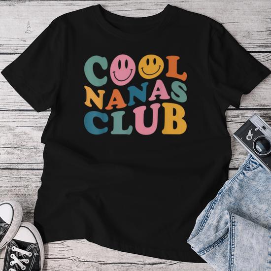 Cool Nanas Club Face Cool Nana Women T-shirt - Thegiftio