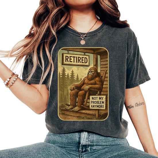 Retired 2023 - Funny Retirement Gift T-Shirt For Men & Women | Made In USA | XL To 6XL Sizes
