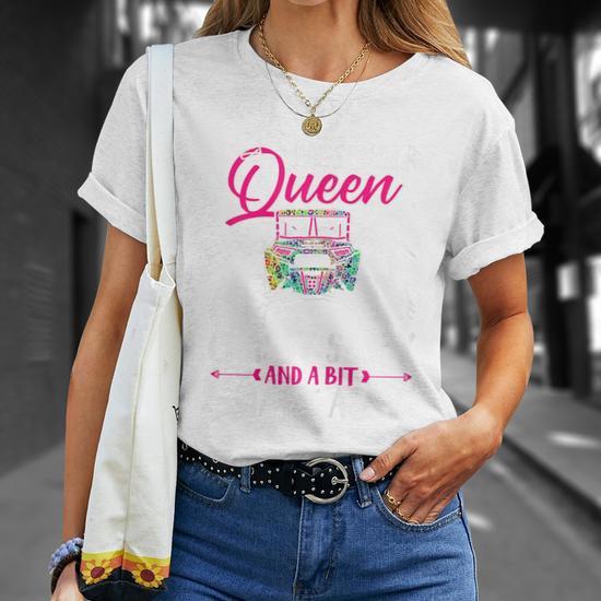 Sxs Utv Passenger Queen Classy Sassy And A Bit Smart Assy T-Shirt