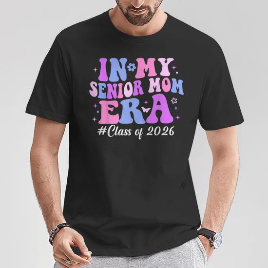 T-shirt "Senior Mom Class Of 2026" Fleurs - Pour Maman De Diplômé 2026 - Femme - 3