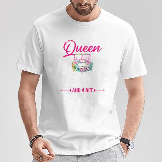 Sxs Utv Passenger Queen Classy Sassy And A Bit Smart Assy T-Shirt