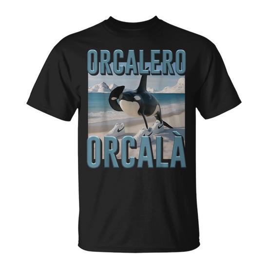 Ai Generated Monster Trendy Orcalero Orcala Orca T-Shirt - Thegiftio