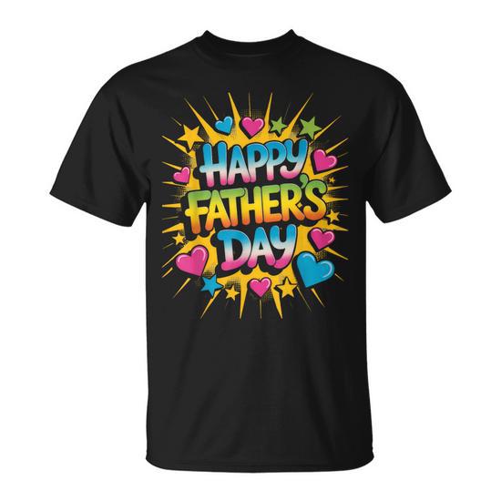 Happy Father's Day 2025 For Dad Grandpa Love T-Shirt - Thegiftio