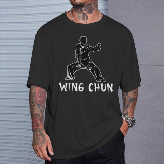 Arts Martiaux De Kung Fu Pour Les Fans De Wing Chun T-Shirt Arts Martiaux De Kung Fu Pour Les Fans De Wing Chun T-Shirt