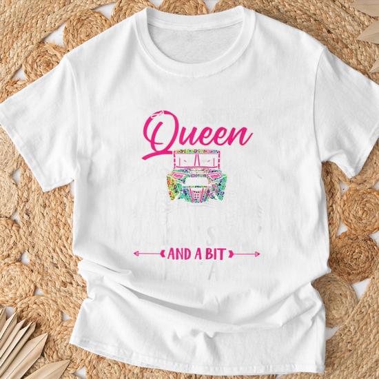 Sxs Utv Passenger Queen Classy Sassy And A Bit Smart Assy T-Shirt