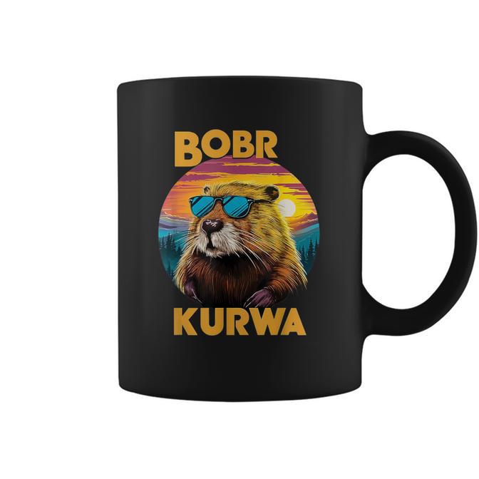 Tasse à Café Avec Motif - Bobr Kurwa - Meme Célèbre - Idée Cadeau