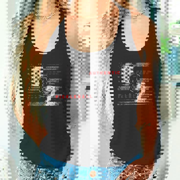 002ピックルボールフラッグ タンクトップ