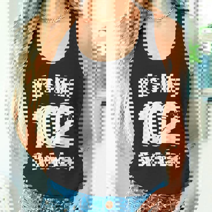 102歳の誕生日。It's My 102歳の誕生日 102歳の誕生日 タンクトップ