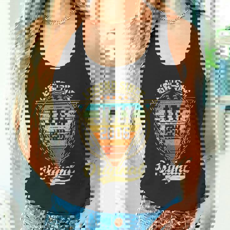 18歳の誕生日レジェンド 2006年7月以来 18歳 タンクトップ