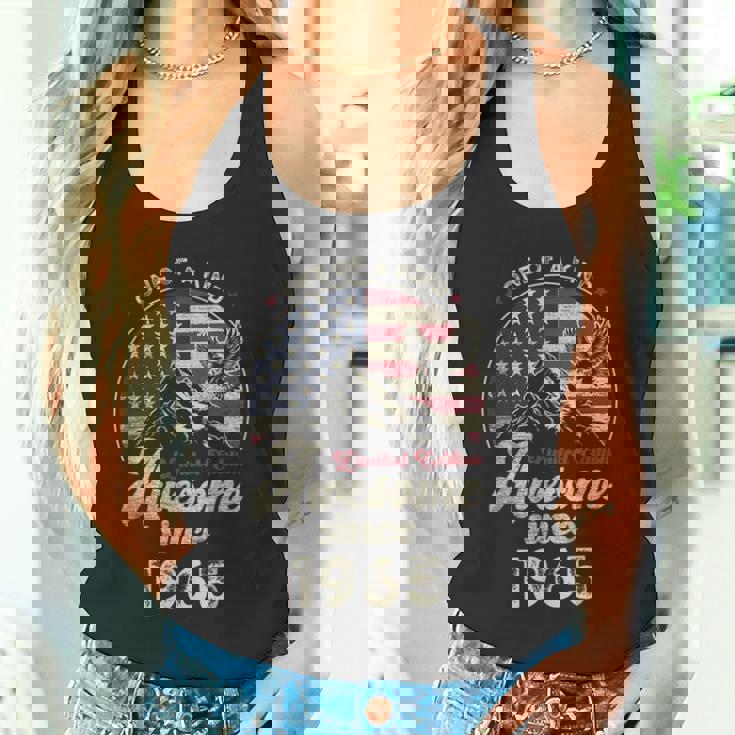 1965 愛国的なイーグル、60歳の誕生日、アメリカ国旗 愛国的 タンクトップ