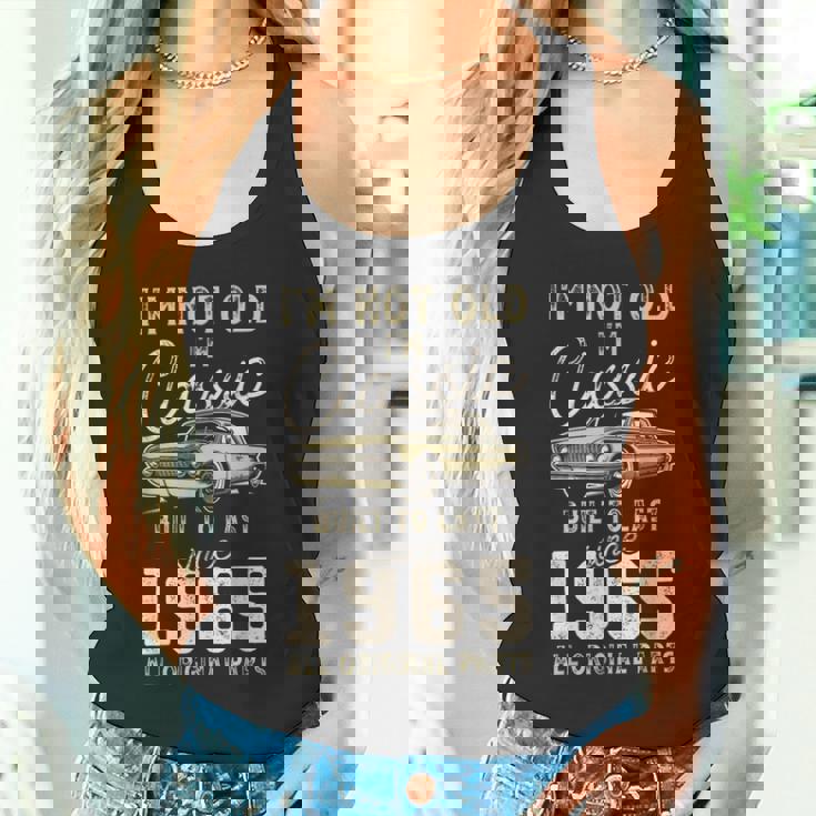 1965年生まれ、60歳の誕生日、クラシックカー タンクトップ