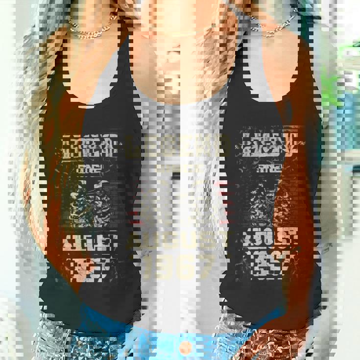 1967年8月より伝説 1967年8月生まれの誕生日 タンクトップ