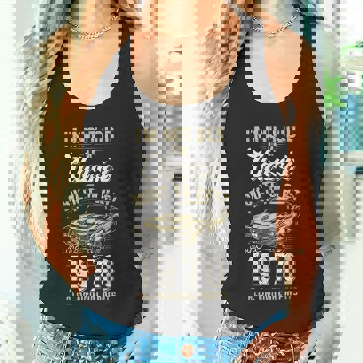 1970年生まれ、55歳の誕生日、クラシックカー タンクトップ