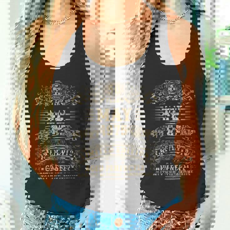 1975年5月 50歳 誕生日プレゼント 男性 50歳 誕生日 タンクトップ