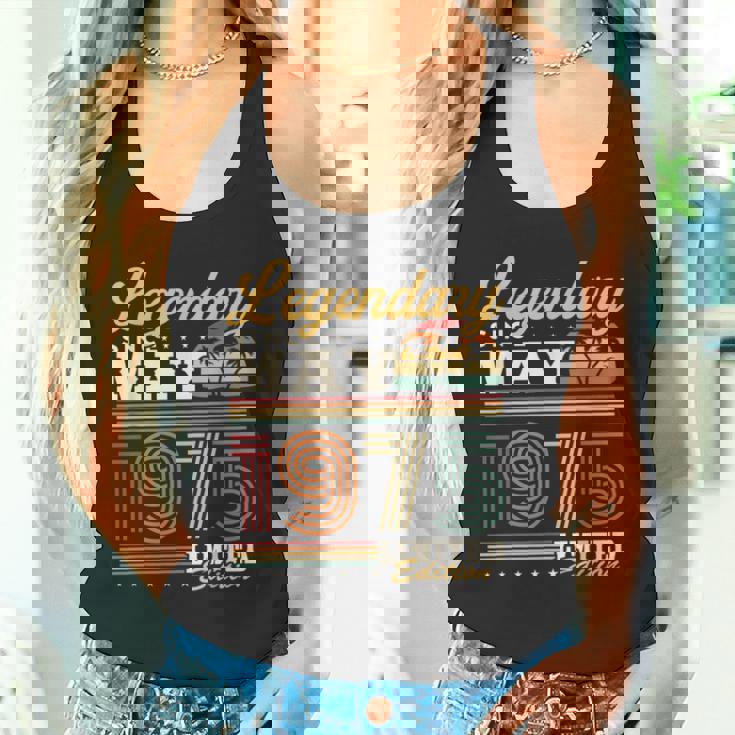 1975年5月生まれ 50年 ヴィンテージ 誕生日プレゼント タンクトップ