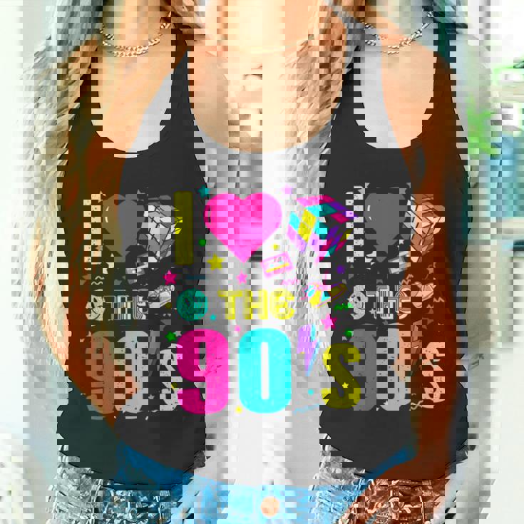 1990'S 90S Retro I Heart The Nineties Costume Party タンクトップ