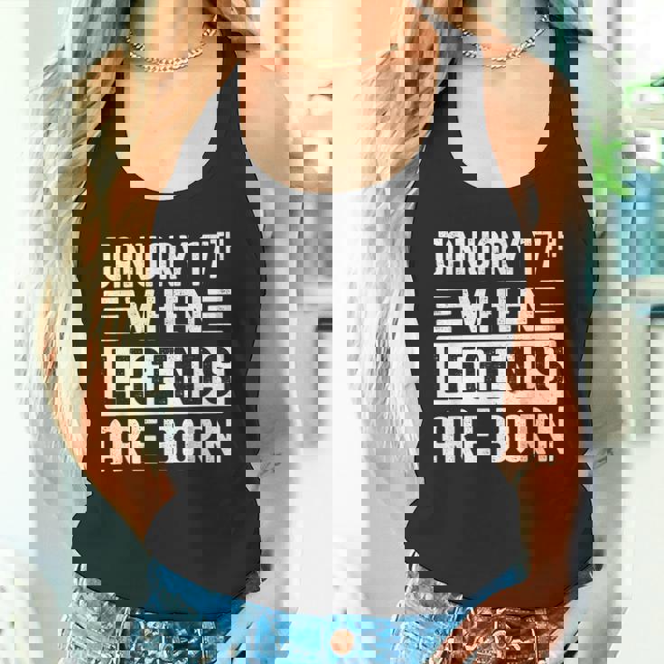 1月17日 誕生日 1月17日 誕生日プレゼント タンクトップ