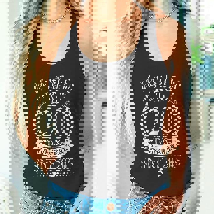 2005年結婚20周年から20年を続けています。 タンクトップ