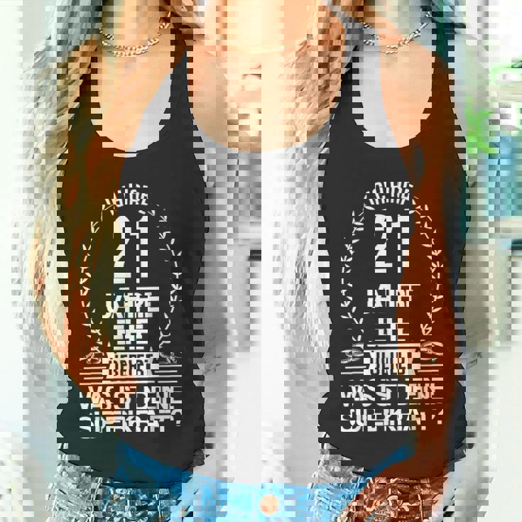 21年 結婚21周年 記念日 ギフト タンクトップ