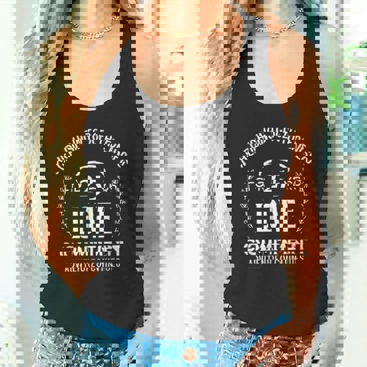 25周年記念の至福のひとときを大切に タンクトップ