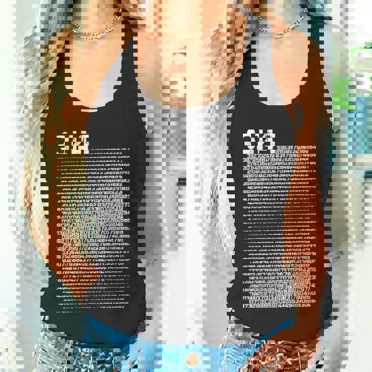 314 円周率の日 数学 非合理数 円周率 タンクトップ