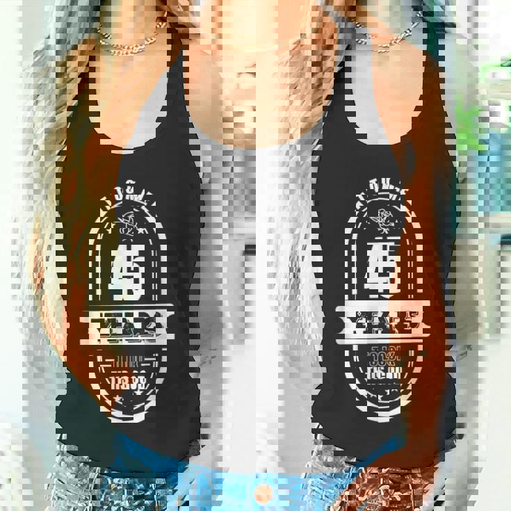 45歳の誕生日プレゼント 男性年齢45歳 レトロパパ 1975年 タンクトップ